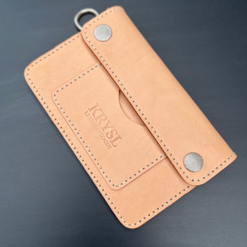 KRYSL GOODS BIFOLD TRUCKER WALLET VEGETABLE TAN