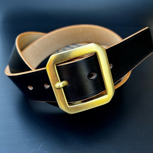KRYSL GOODS BELT RIVETED-JK/BLACK