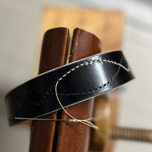 KRYSL GOODS HANDMADE BELT VZ.29-AN/BLACK