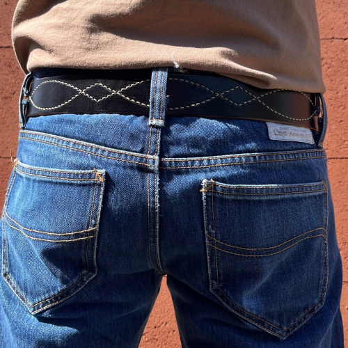 KRYSL GOODS HANDMADE BELT VZ.29-AN/BLACK