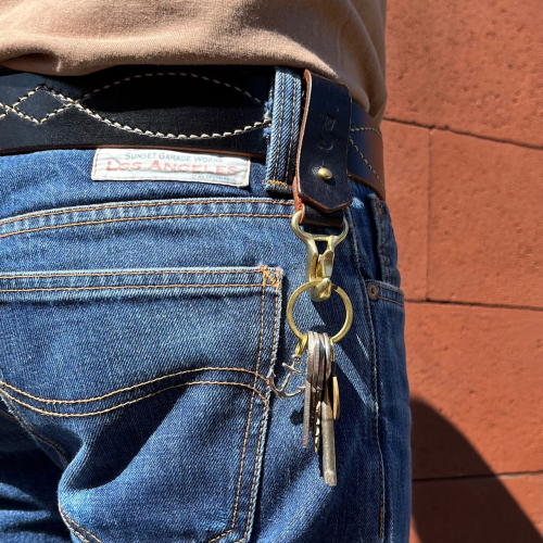 KRYSL GOODS HANDMADE KEYHOLDER VZ.38 BLACK