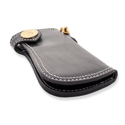KRYSL GOODS HANDMADE WALLET VZ.62 BIFOLD BLACK  XLARGE