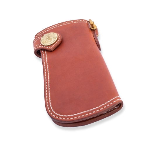 KRYSL GOODS HANDMADE WALLET VZ.62 BIFOLD COGNAC  XLARGE