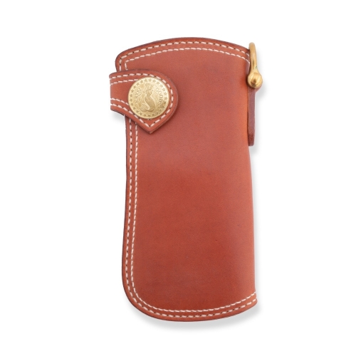 KRYSL GOODS HANDMADE WALLET VZ.62 BIFOLD COGNAC  XLARGE