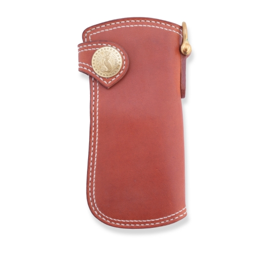 KRYSL GOODS HANDMADE WALLET VZ.62 BIFOLD COGNAC  XLARGE