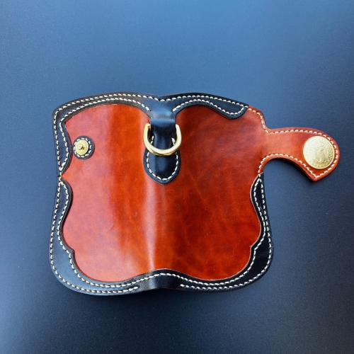 KRYSL GOODS HANDMADE WALLET VZ.64 BIFOLD SADDLE TAN LARGE
