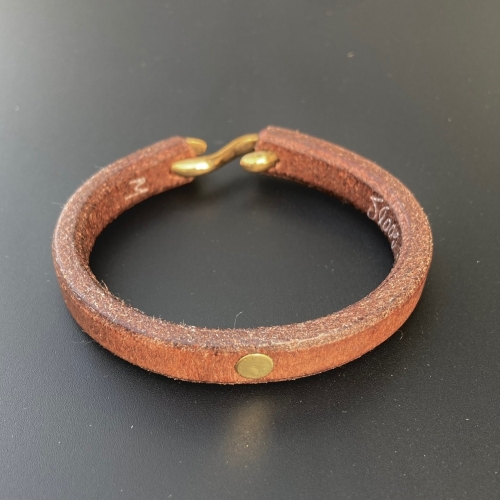 KRYSL GOODS LEATHER BRACELET No.47/BROWN