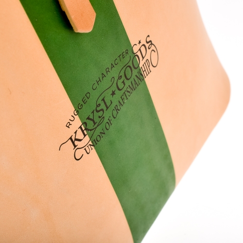 KRYSL GOODS LEATHER SHOULDER BAG VEGETABLE TAN