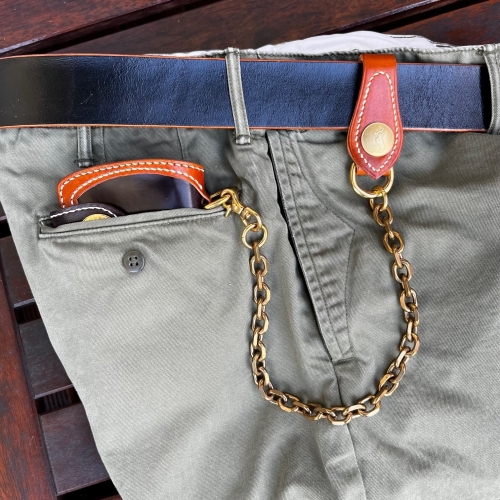 KRYSL GOODS WALLET ANCHOR CHAIN SADDLE TAN