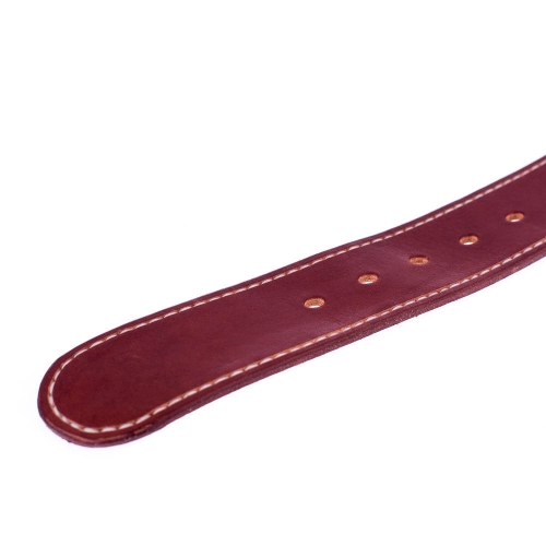 KRYSL GOODS HANDMADE BELT VZ.33-M/BROWN