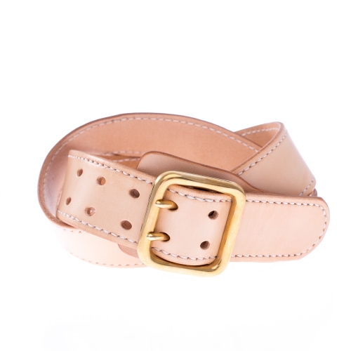 KRYSL GOODS HANDMADE BELT VZ.20M-G/VEGETABLE TAN